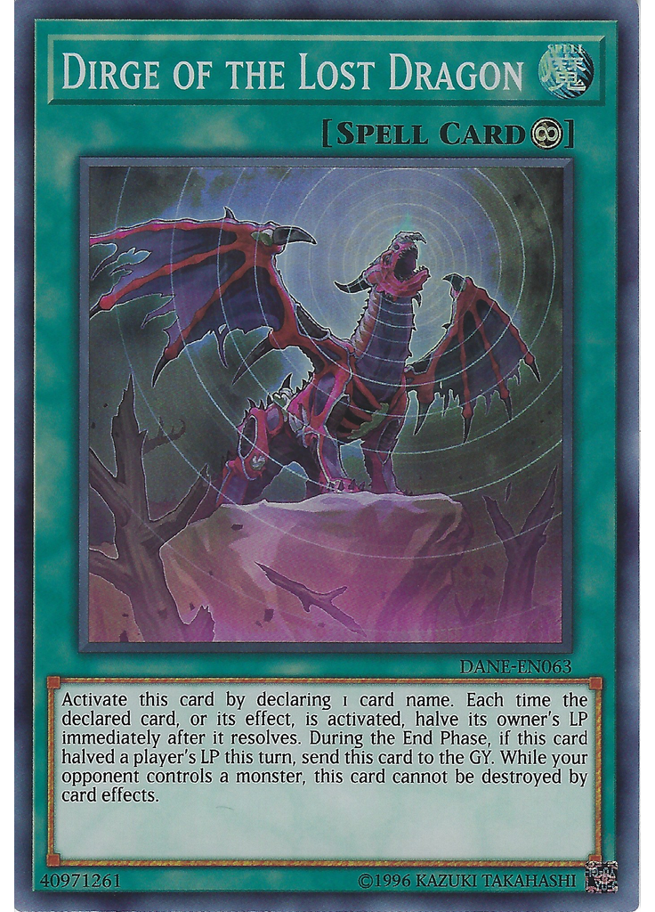 Dirge of the Lost Dragon (Super Rare Unlimited)