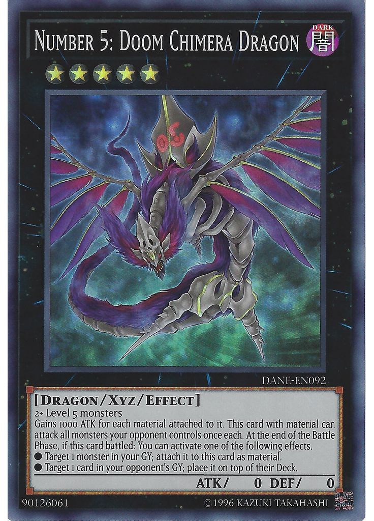 Number 5: Doom Chimera Dragon (Super Rare Unlimited)