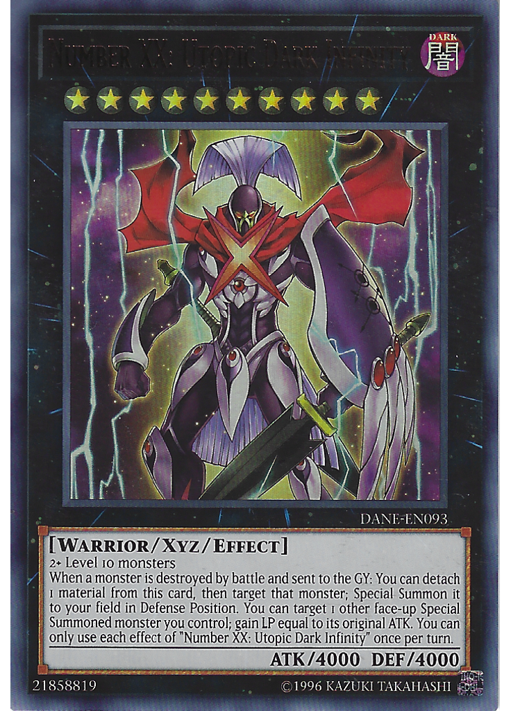 Number XX: Utopic Dark Infinity (Ultra Rare Unlimited)