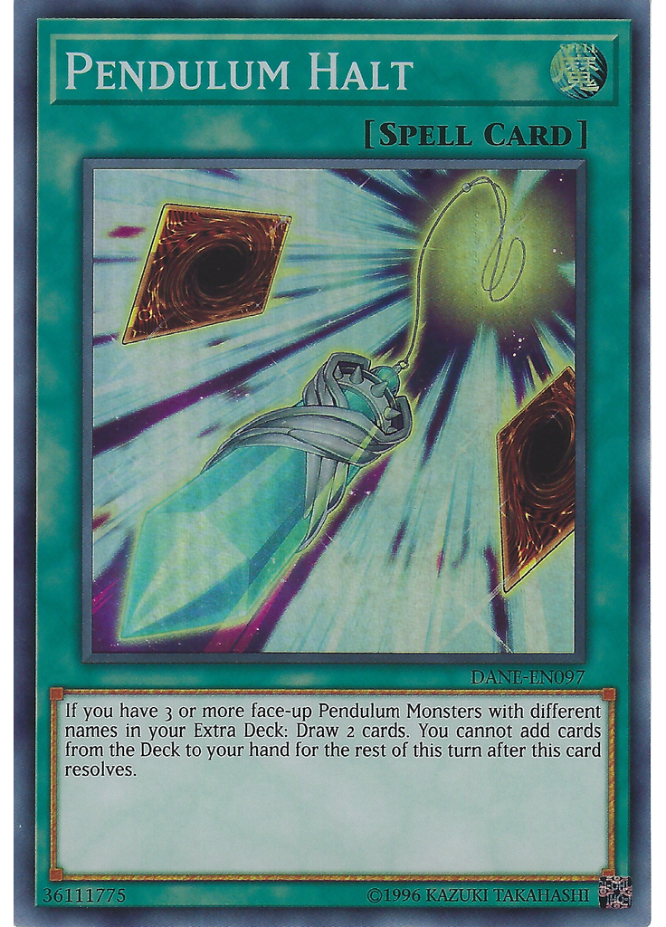 Pendulum Halt (Super Rare Unlimited)