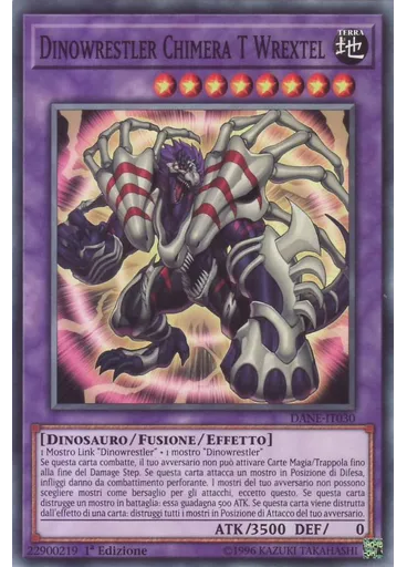 Dinowrestler Chimera T Wrextel