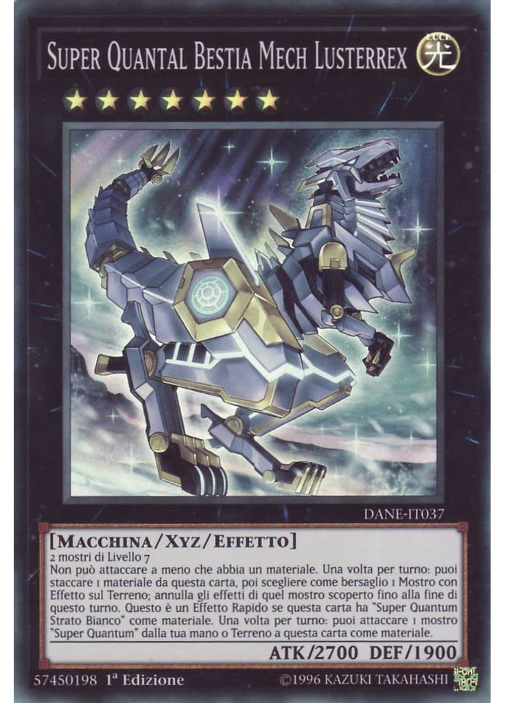 Super Quantal Bestia Mech Lusterrex