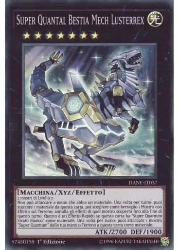 Super Quantal Bestia Mech Lusterrex