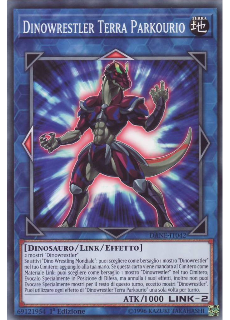 Dinowrestler Terra Parkourio