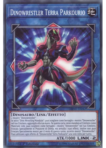 Dinowrestler Terra Parkourio
