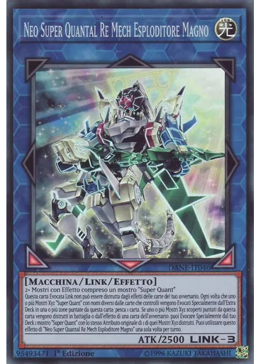 Neo Super Quantal Re Mech Esploditore Magno