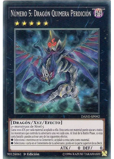 Número 5: Dragón Quimera Perdición