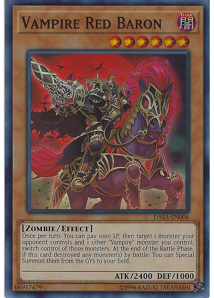 Vampire Red Baron (Super Rare Unlimited)