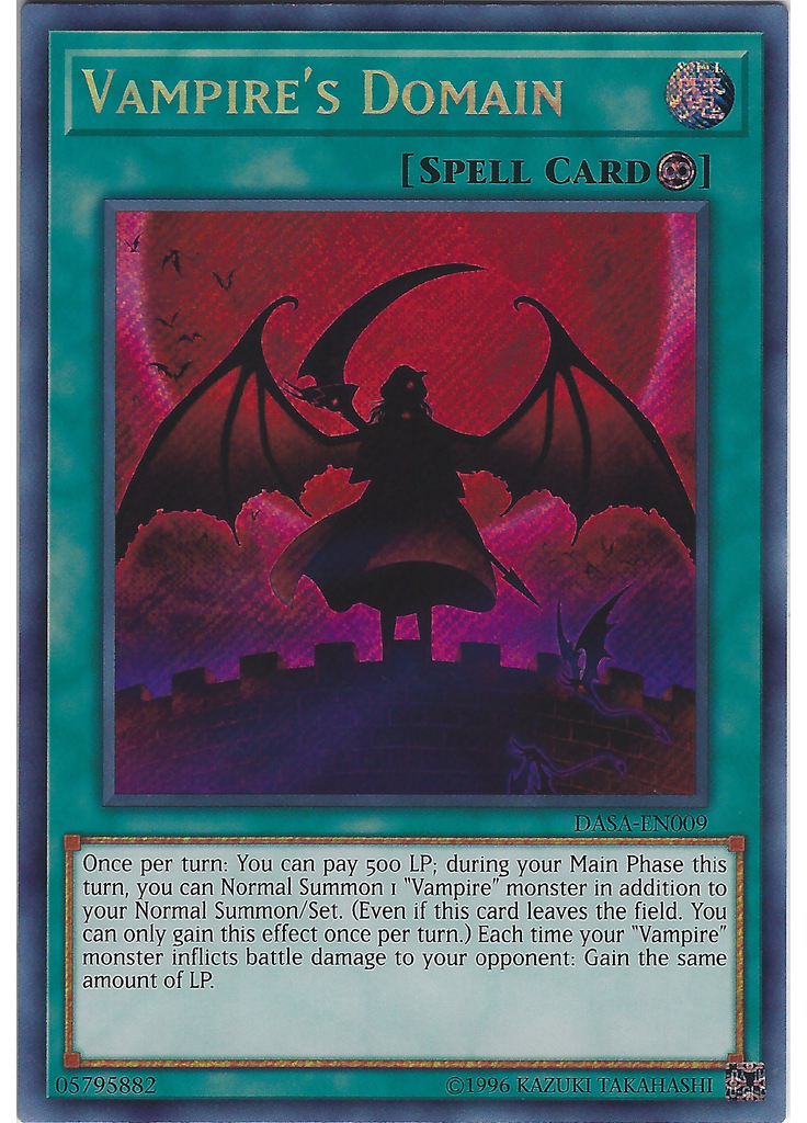 Vampire's Domain (Secret Rare Unlimited)