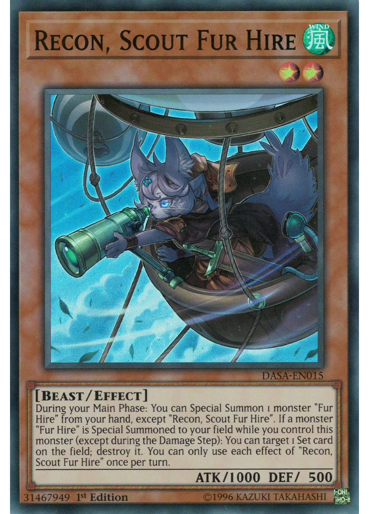 Recon, Scout Fur Hire