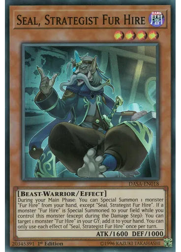 Seal, Strategist Fur Hire