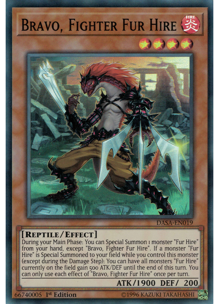 Bravo, Fighter Fur Hire