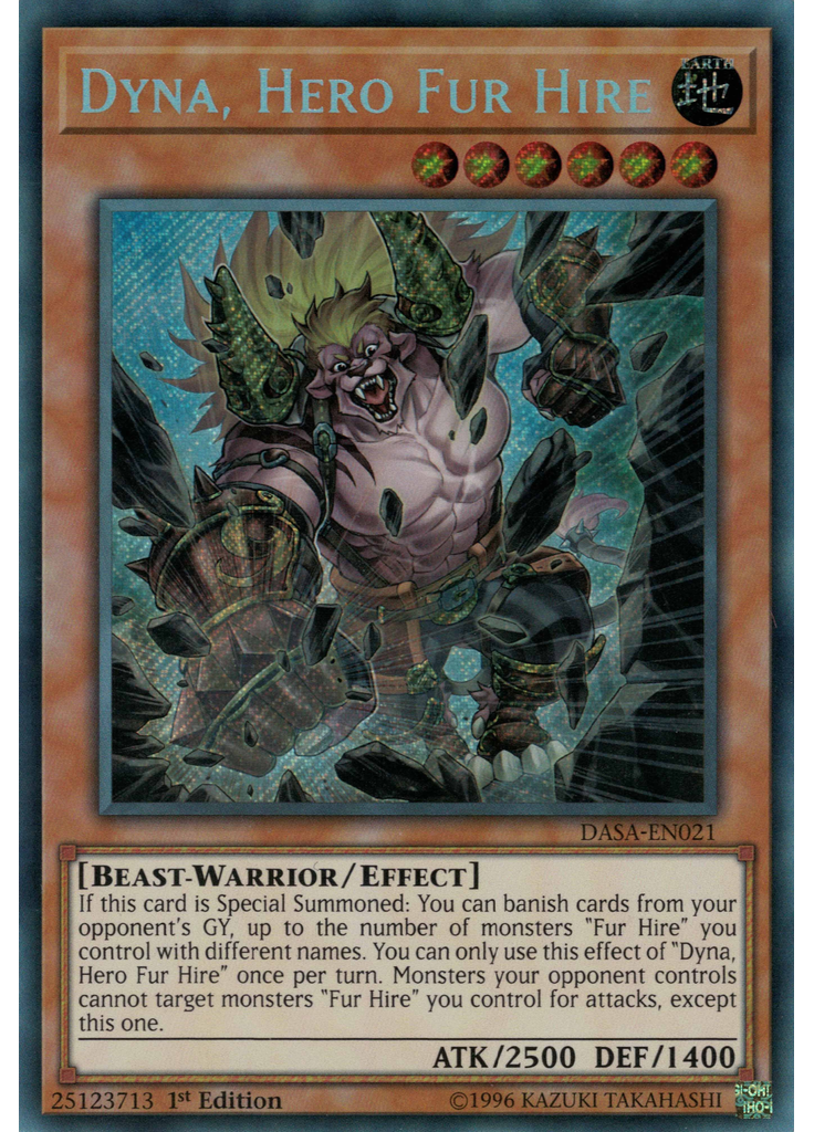 Dyna, Hero Fur Hire