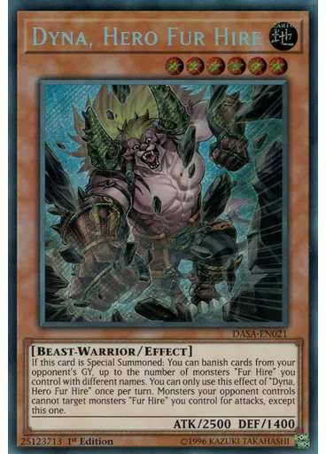 Dyna, Hero Fur Hire