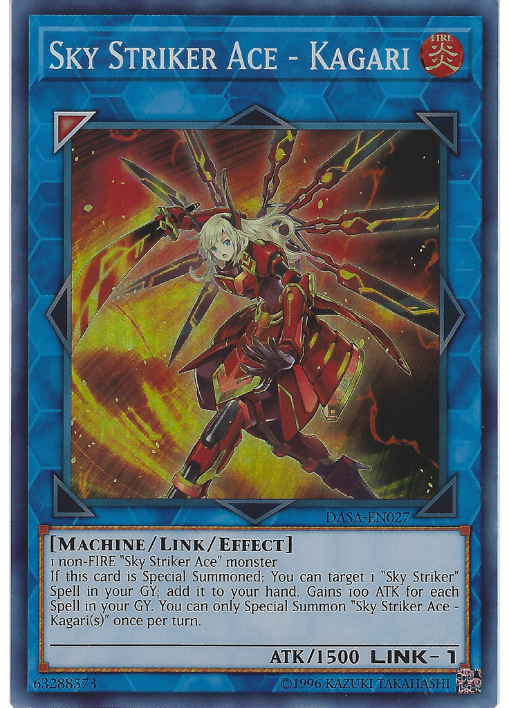 Sky Striker Ace - Kagari (Super Rare Unlimited)