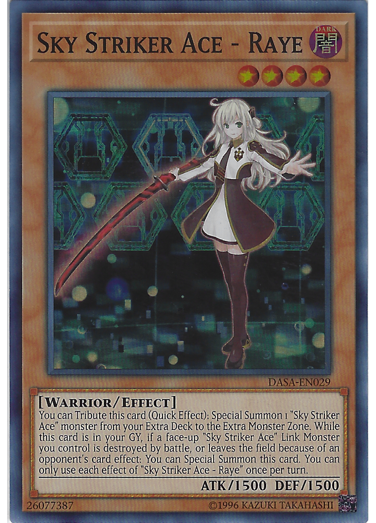 Sky Striker Ace - Raye (Super Rare Unlimited)
