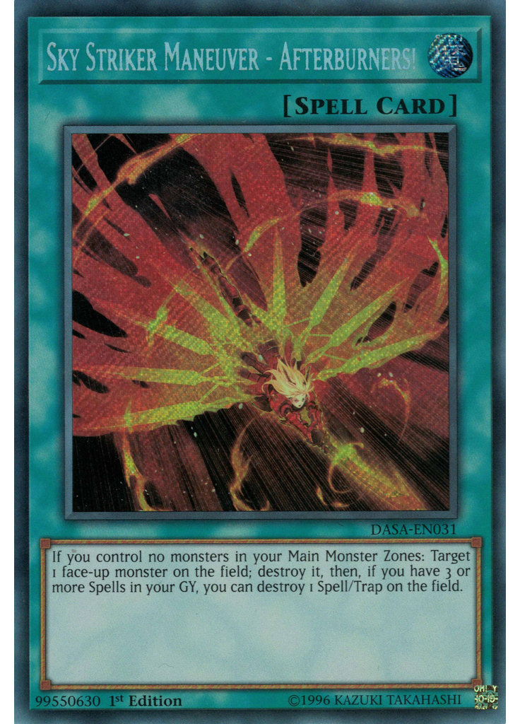 Sky Striker Maneuver - Afterburners!