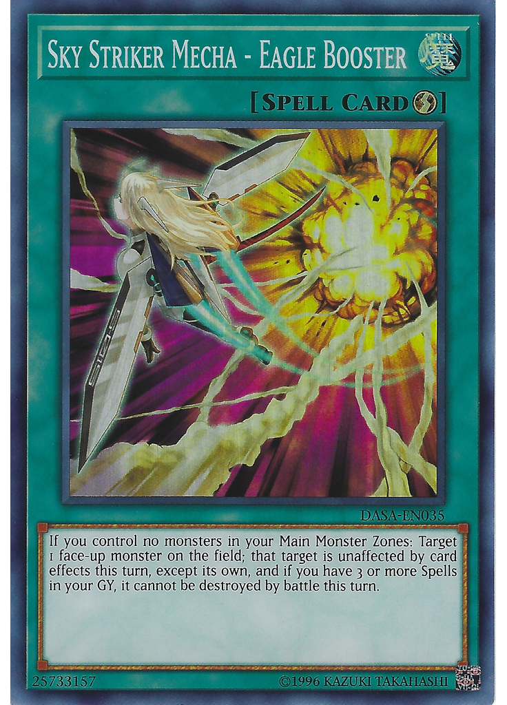 Sky Striker Mecha - Eagle Booster (Super Rare Unlimited)