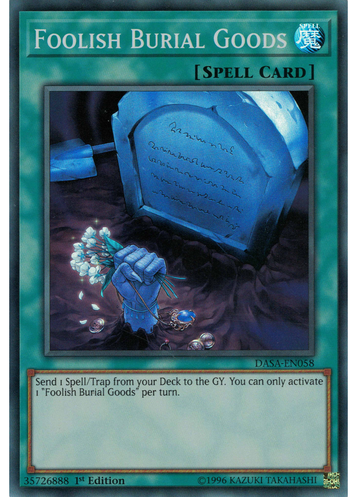 Foolish Burial Goods