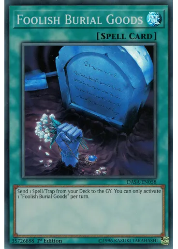 Foolish Burial Goods