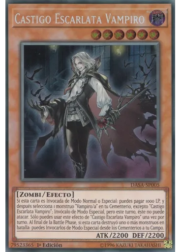 Castigo Escarlata Vampiro