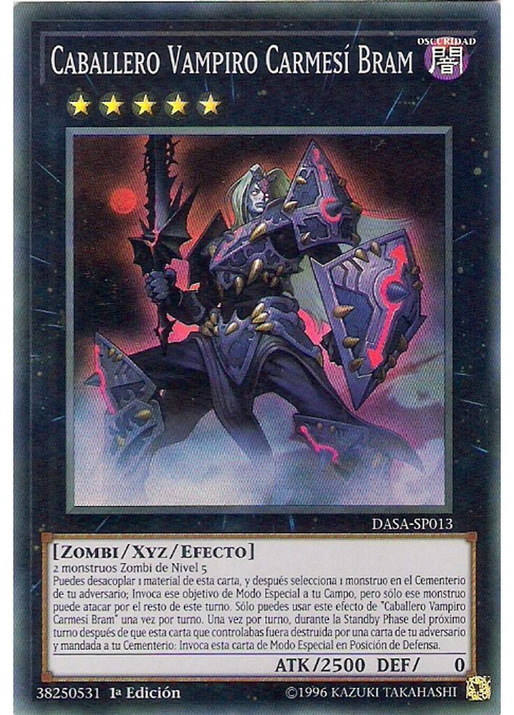Caballero Vampiro Carmesí Bram