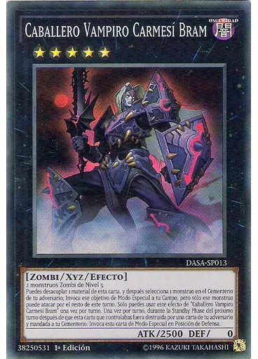 Caballero Vampiro Carmesí Bram
