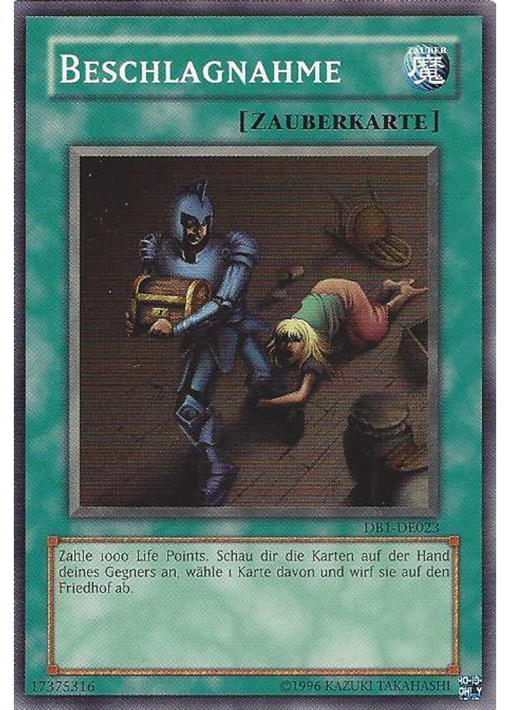 Beschlagnahme