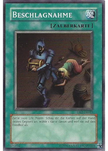 Beschlagnahme