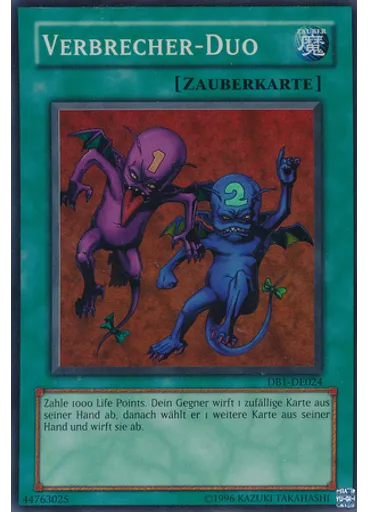 Verbrecher-Duo