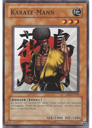 Karate-Mann