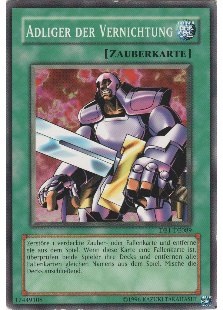 Adliger der Vernichtung