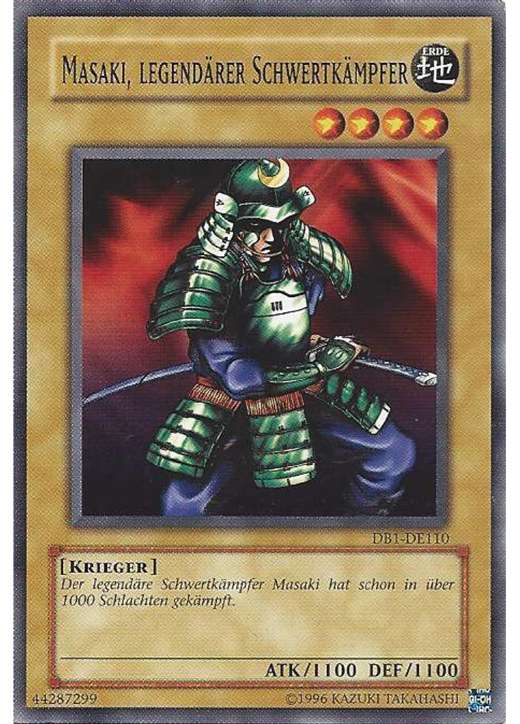Masaki, legendärer Schwertkämpfer