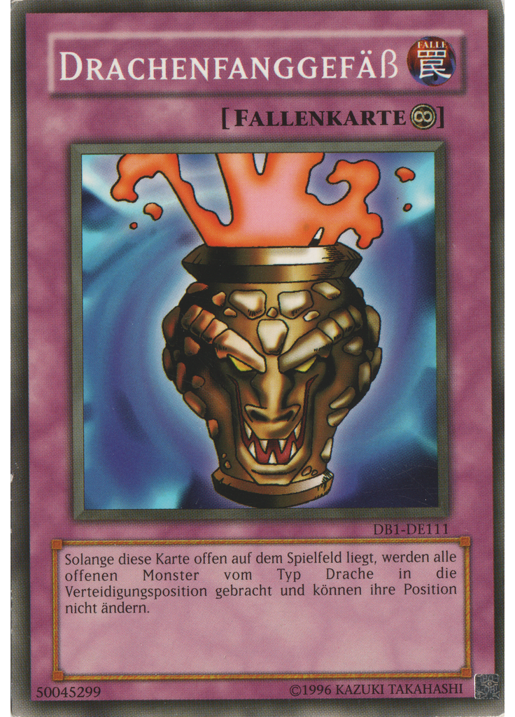 Drachenfanggefäß