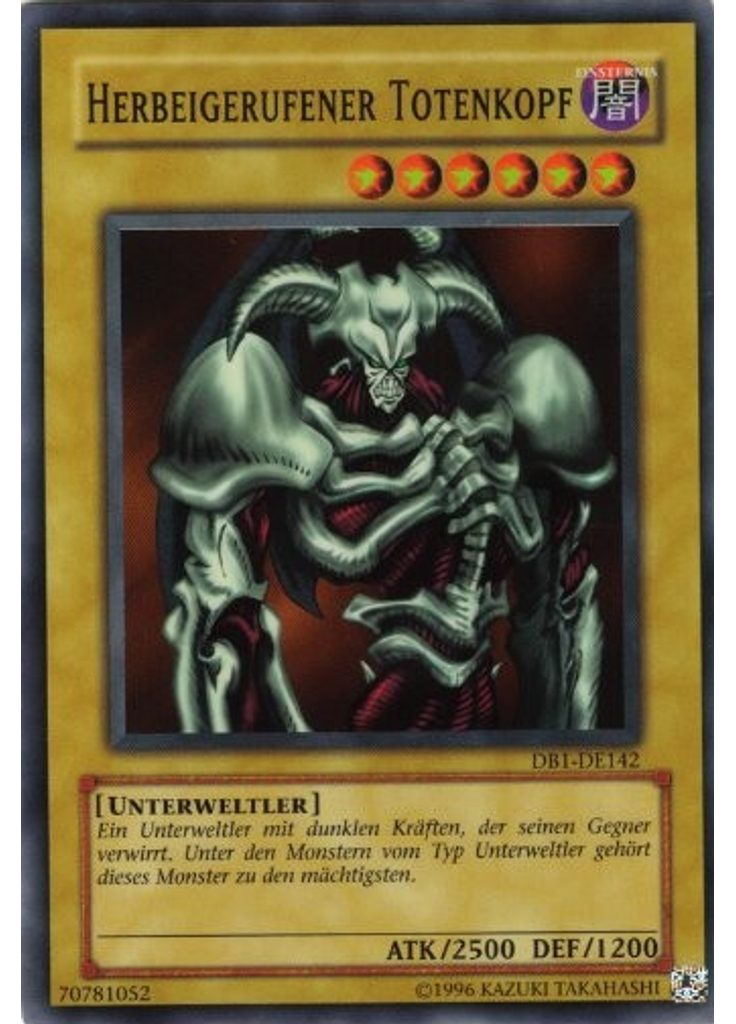 Herbeigerufener Totenkopf