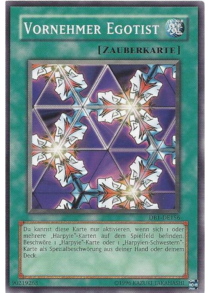 Vornehmer Egotist
