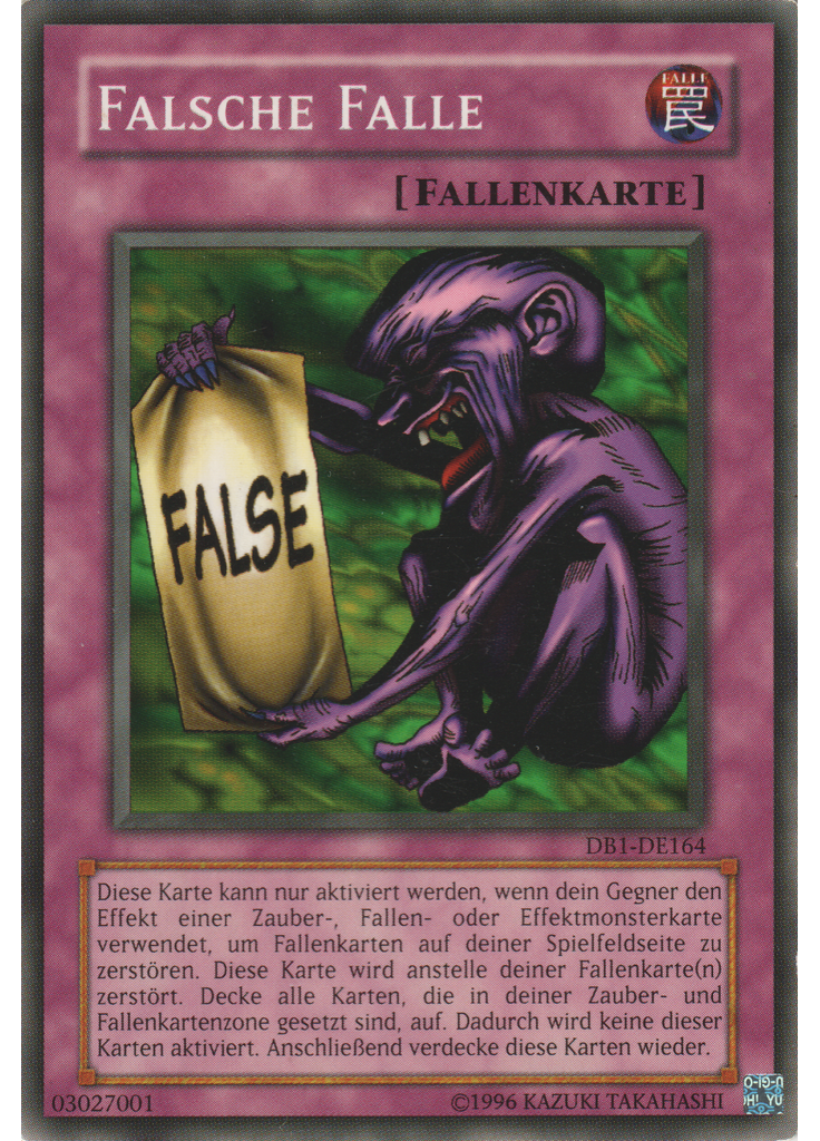 Falsche Falle