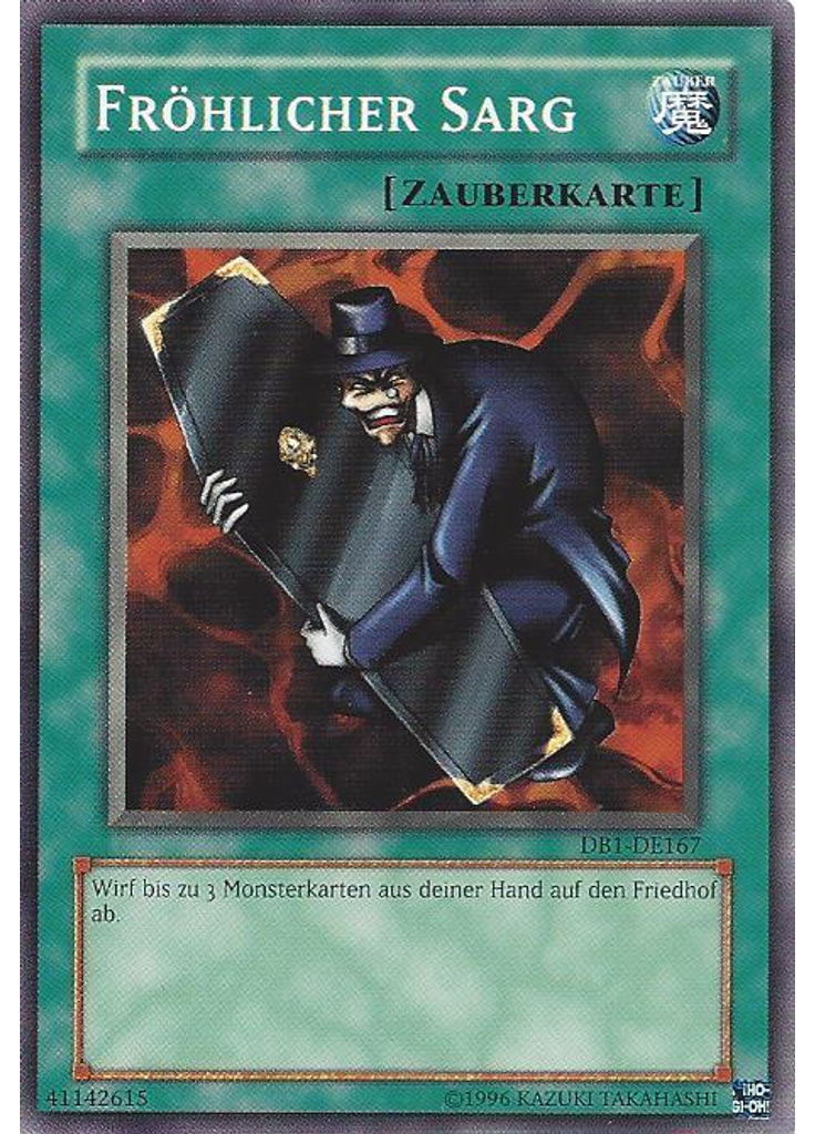 Fröhlicher Sarg