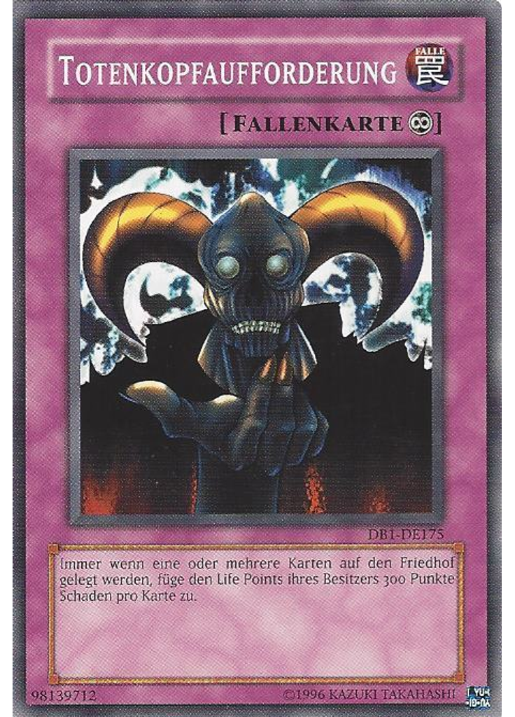Totenkopfaufforderung