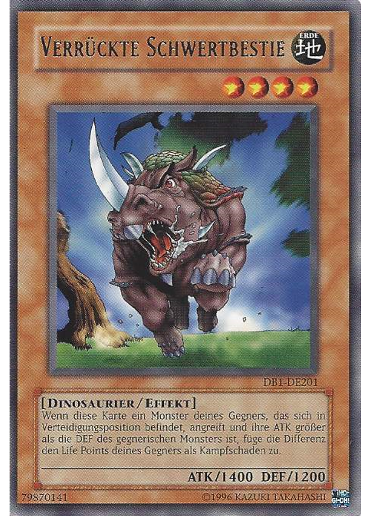 Verrückte Schwertbestie