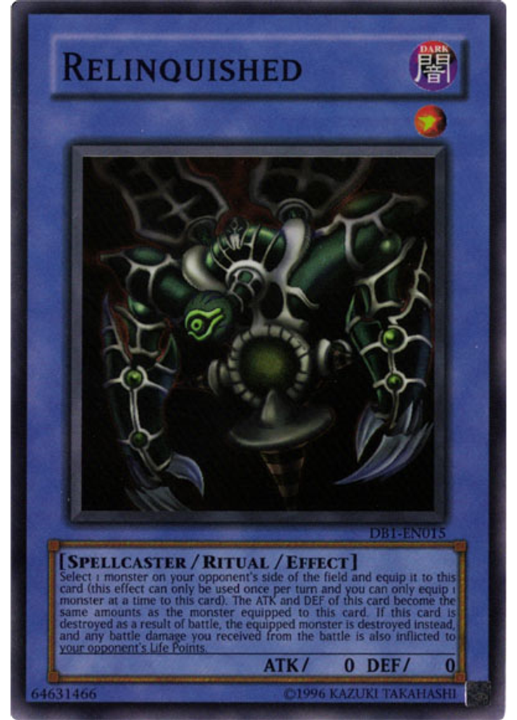 Relinquished
