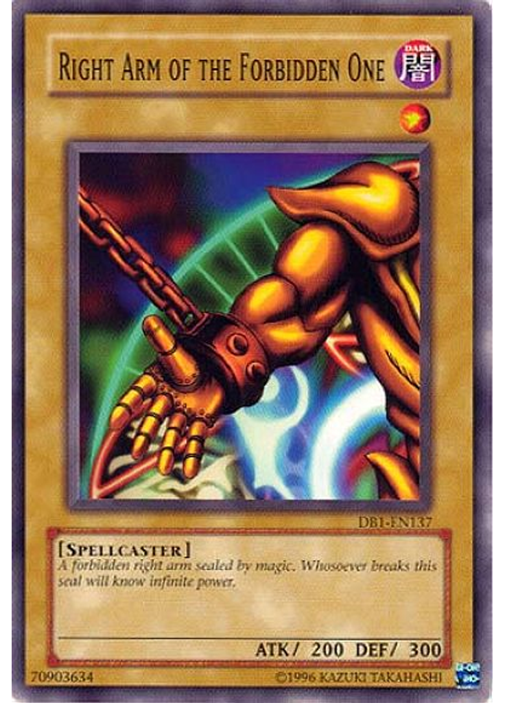 Right Arm of the Forbidden One