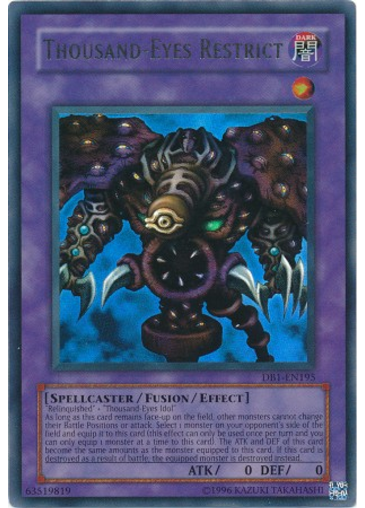 Thousand-Eyes Restrict