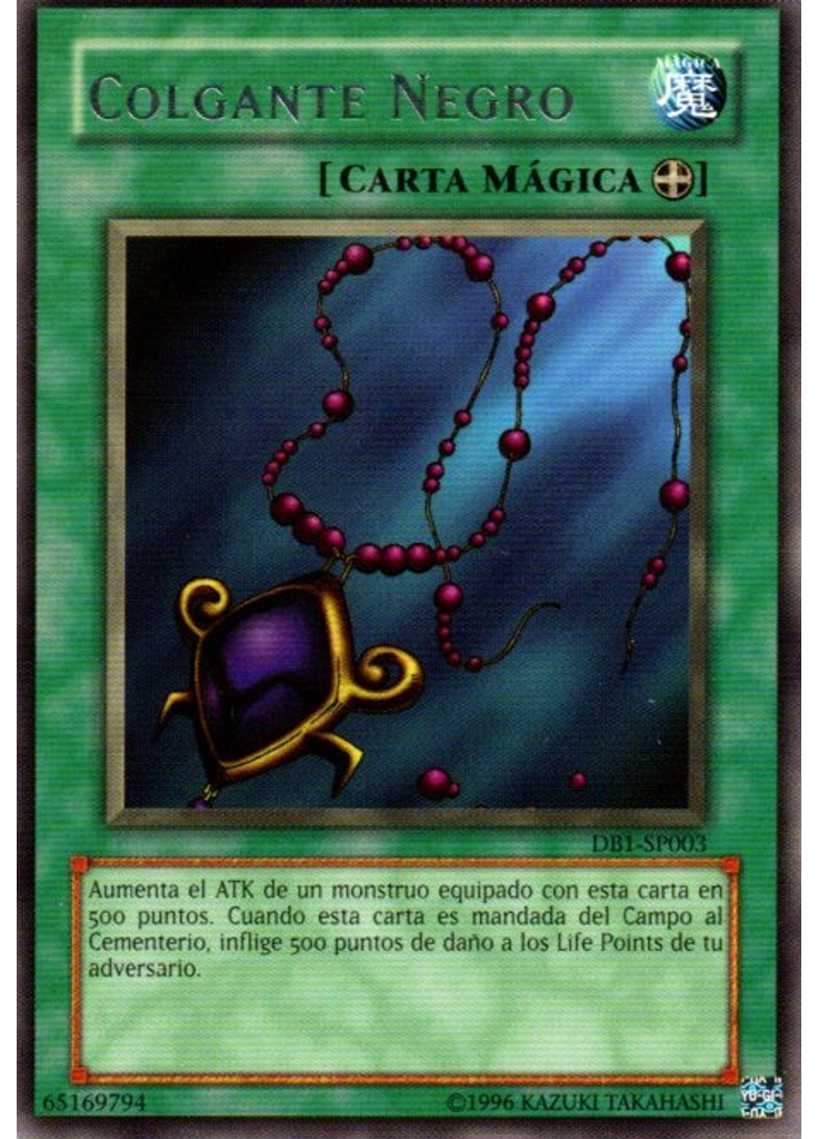 Colgante Negro