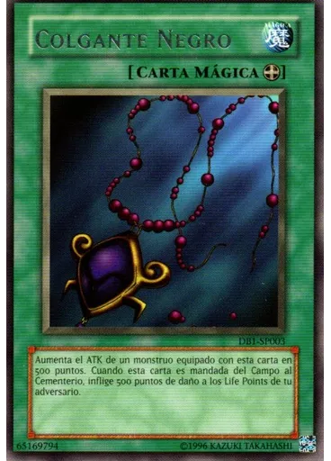 Colgante Negro