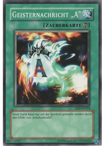 Geisternachricht „A“