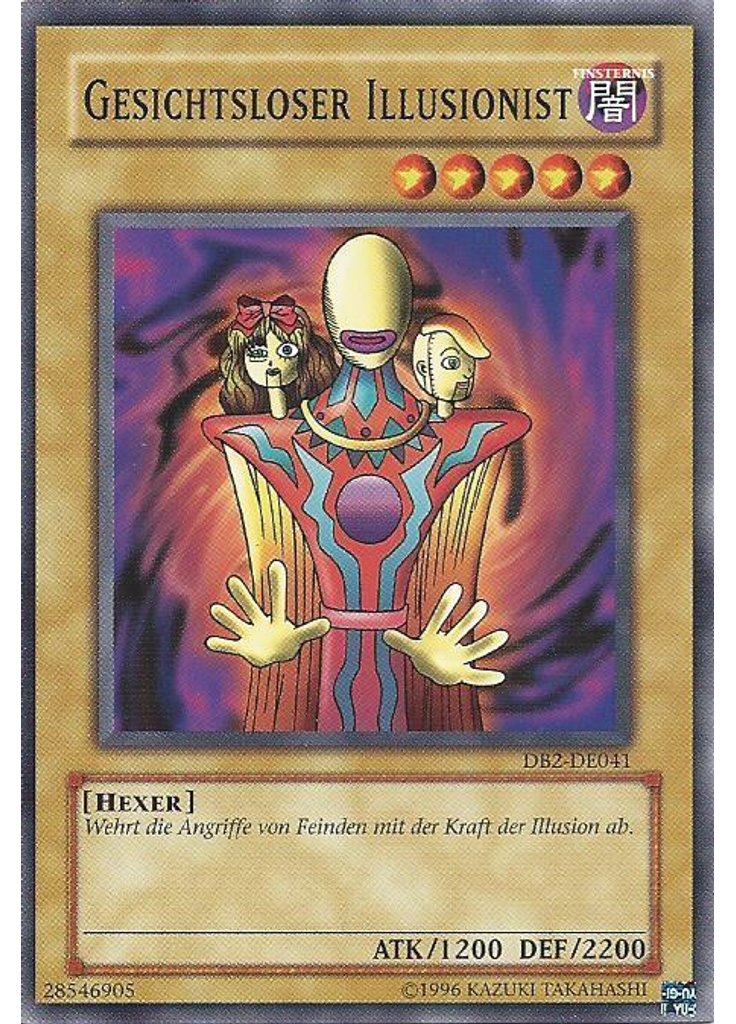 Gesichtsloser Illusionist