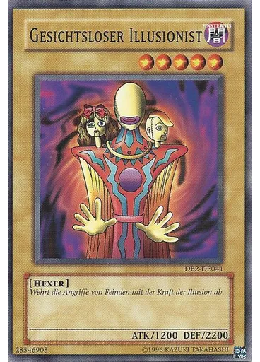 Gesichtsloser Illusionist