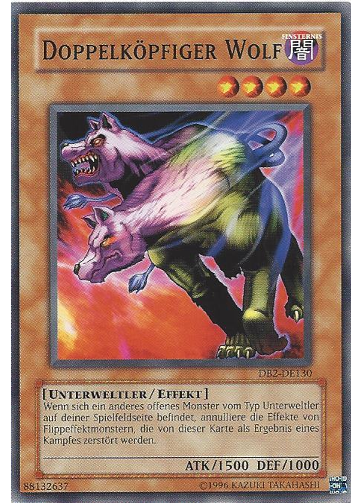 Doppelköpfiger Wolf