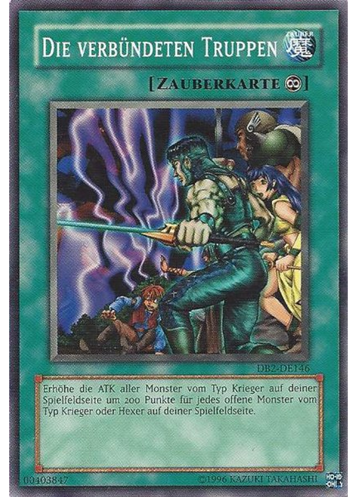 Die verbündeten Truppen